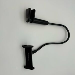 CobaltX Adjustable Gooseneck Stand – Hands-Free for black Phone & Tablet holder